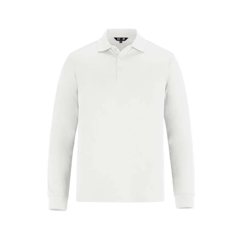 S05737 - Birdie Men's Long Sleeve Pique Mesh Polo<CX2 Best