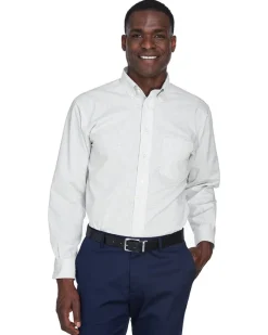 D640 - Men's Crown Collection Gingham Check<Devon & Jones Discount