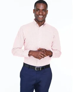 D640 - Men's Crown Collection Gingham Check<Devon & Jones Discount