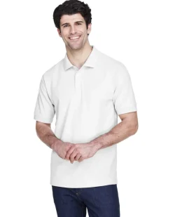 D100 - Men's Pima Piqué Short-Sleeve Polo<Devon & Jones Hot