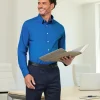 DG505 - CrownLux Performance® Men's Spencer Poplin Shirt<Devon & Jones Discount