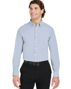 DG537 - Crownlux Performance® Men's Microstripe Shirt<Devon & Jones Hot