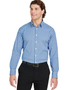 DG536 - Crownlux Performance® Men's Gingham Shirt<Devon & Jones New
