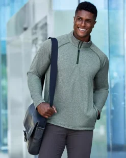 DG440 - Men's Stretch Tech-Shell® Compass Quarter-Zip<Devon & Jones Online