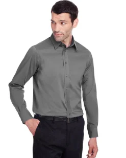 DG560 - Men's Crown Collection Stretch Broadcloth Slim Fit Shirt<Devon & Jones Best