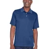 DG210 - Pima-Tech Men's Jet Pique Heather Polo<Devon & Jones Outlet