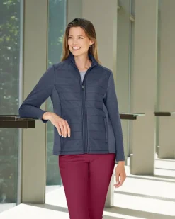 DG704W - Ladies New Classics Charleston Hybrid Jacket<Devon & Jones Outlet