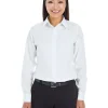 DG532W - Ladies Crown Collection Royal Dobby Shirt<Devon & Jones Discount