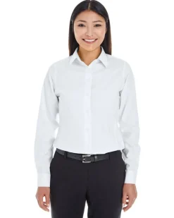 DG532W - Ladies Crown Collection Royal Dobby Shirt<Devon & Jones Discount