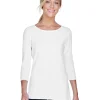 DP192W - Perfect Fit Ladies Ballet Bracelet-Length Knit Top<Devon & Jones Best