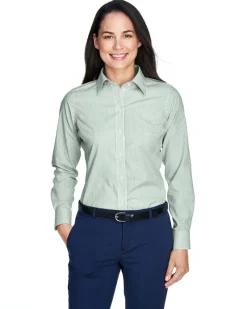 D645W - Ladies Crown Collection Banker Stripe<Devon & Jones Outlet