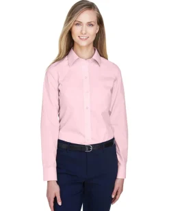 D620W - Ladies Crown Collection Solid Broadcloth<Devon & Jones Fashion