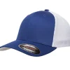 6511 - 6-Panel Structured Trucker Cap with Mesh<Flexfit Clearance