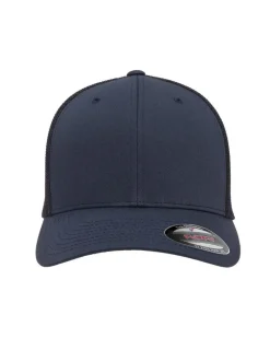 6511 - 6-Panel Structured Trucker Cap with Mesh<Flexfit Clearance