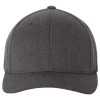 FF6477 - Premium Wool Blend Structured Fitted Cap with Permacurv Visor<Flexfit Discount