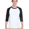 G570 - Heavy Cotton 3/4 Sleeve Raglan<Gildan Fashion