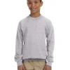 G180B - Youth Heavy Blend Fleece Crewneck Sweatshirt<Gildan Discount