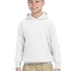 G185B - Youth Heavy Blend Hooded Sweatshirt with Pouch Pocket<Gildan Fashion