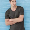 64V00 - Softstyle V-Neck Cotton T-Shirt for Men<Gildan Fashion