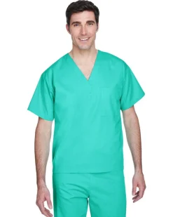 M897 - Adult Restore 4.9 oz. Scrub Top<Harriton Hot