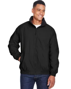 M740 - Fleece-Lined Nylon Jacket<Harriton Hot