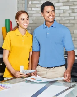M265 - Men's 5.6 oz. Easy Blend Polo<Harriton Discount