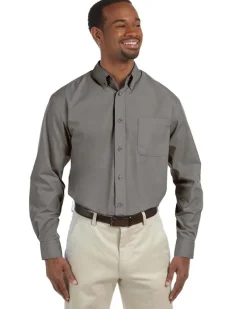 M510 - Men's 3.1 oz. Essential Poplin<Harriton Discount
