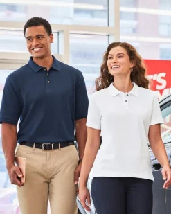 M200 - Men's 6 oz. Ringspun Cotton Piqué Short-Sleeve Polo<Harriton New
