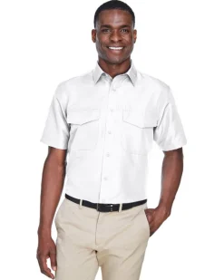 M580 - Men's Key West Short-Sleeve Performance Staff Shirt<Harriton Online