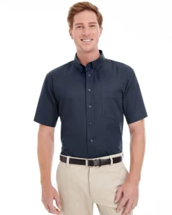 M582 - Men's Premium Cotton Twill Shirt with Teflon Finish<Harriton Fashion