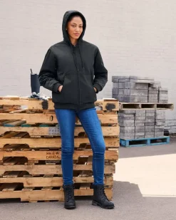 M722 - Unisex ClimaBloc® Heavyweight Hooded Full-Zip Jacket<Harriton New