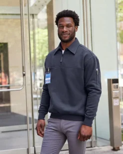 M712 - Unisex ClimaBloc Heavyweight Quarter-Zip<Harriton Fashion