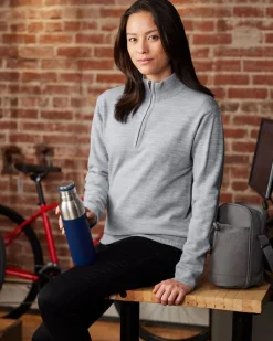 M421 - Unisex Pilbloc Quarter-Zip Sweater<Harriton Sale