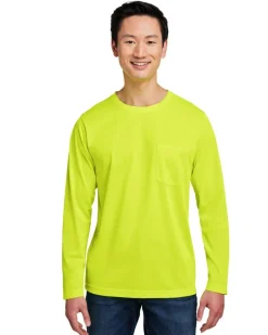 M118L - Unisex Charge Snag and Soil Protect Long-Sleeve T-Shirt<Harriton Best