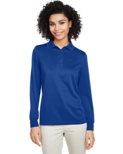 M348LW - Ladies Advantage Snag Protection Plus IL Long Sleeve Polo<Harriton Discount