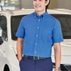 M600S - Men's Short-Sleeve Oxford with Stain-Release<Harriton New