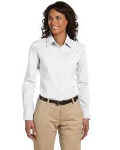 M510W - Ladies 3.1 oz. Essential Poplin<Harriton Online