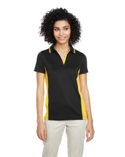 M386W - Ladies Flash Snag Protection Plus IL Colorblock Polo<Harriton Online