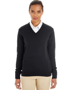 M420W - Ladies Pilbloc V-Neck Sweater<Harriton Best