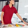 M205W - Ladies Valiant Cotton Snag Protect Polo<Harriton Hot