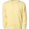 PRM3500 - Unisex Midweight Pigment Dyed Crew Neck<Independent Trading Co. Discount