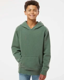 PRM1500Y - Youth Pigment Dyed Hoodie<Independent Trading Co. Hot