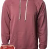 SS1000 - Unisex Lightweight Loopback Terry Hooded Pullover<Independent Trading Co. Hot