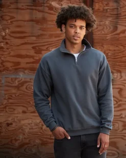 995M - Adult 8 oz. NuBlend® Quarter-Zip Cadet Collar Sweatshirt<Jerzees Best