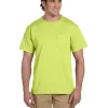 29P - 5.6 oz., 50/50 Heavyweight Blend™ Pocket T-Shirt<Jerzees Fashion