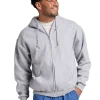 Z12MR - Unisex Rugged Full-Zip Hooded Sweatshirt<Jerzees Hot