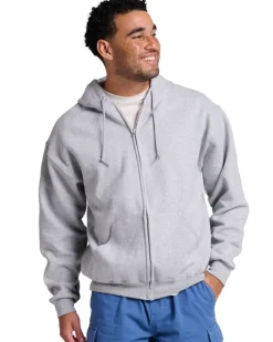 Z12MR - Unisex Rugged Full-Zip Hooded Sweatshirt<Jerzees Hot
