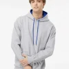 Double Hooded Two-Tone Sweatshirt 9041<King Athletics New