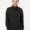 KF4900 - Interlock Turtleneck Long Sleeve T-Shirt<King Fashion Hot