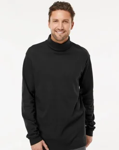 KF4900 - Interlock Turtleneck Long Sleeve T-Shirt<King Fashion Hot